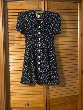 Katie MFG Vintage 90s Style Midi Dress